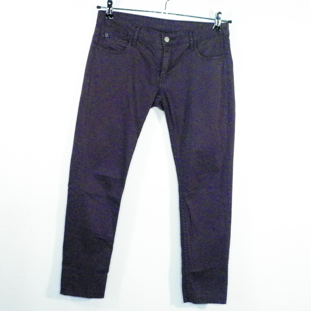 Jean's Femme Aubergine LE TEMPS DES CERISES Taille Estimée 38.  -  reconditionné disponible sur Label Emmaüs